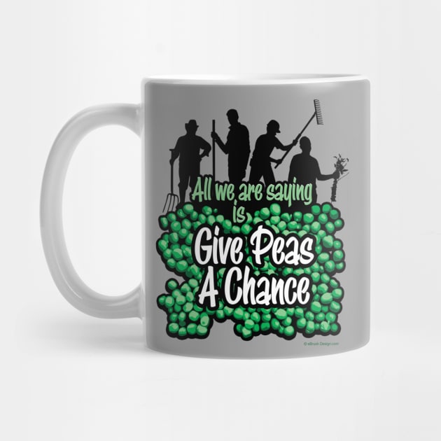 Give Peas A Chance by eBrushDesign